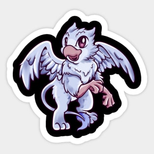 Kawaii griffin Sticker